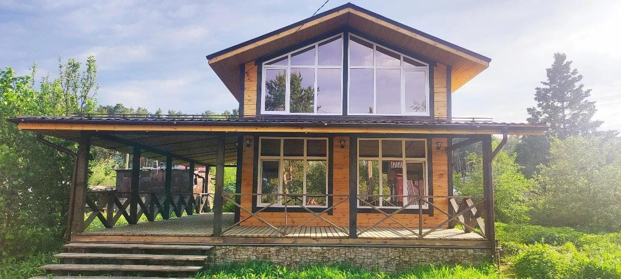 Панорамный кадр готового объекта