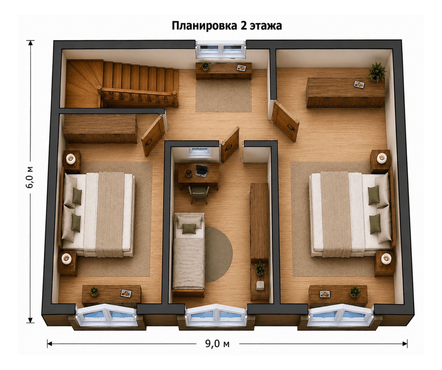 Проект K4 — 2 этаж