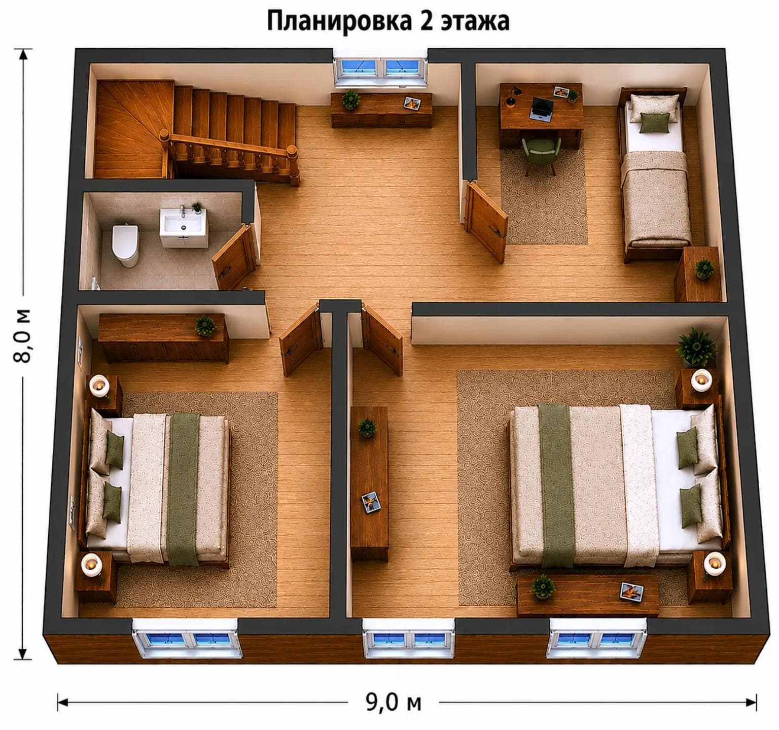 Проект K7 — 2 этаж